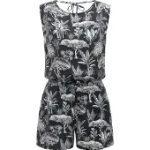 Ragwear Jumpsuit 'Zella' antraciet / wit