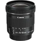 Canon EF-S 10-18mm 4.5-5.6 IS STM | Zwart
