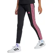 Adidas - Girl's 3-Stripes Leggings 230 - Legging 128, zwart