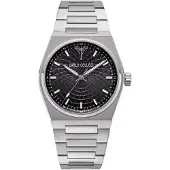 Carlo colucci Analoog horloge zwart / zilver