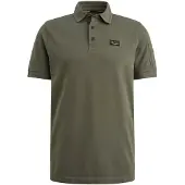 PME Legend Heren Polo's & T-shirts Trackway Polo - Olijf - Maat S