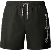 Pepe Jeans Zwemshorts lichtgrijs / zwart