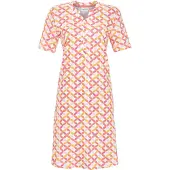 Ringella nachthemd grafisch roze | Maat 38