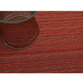 Chilewich doormat 46x71cm Skinny Stripe orange