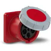 Pce Power Twist 345-6 CEE-opbouwdoos 125 A 5-polig 400 V 1 stuk(s)