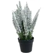 Viana Erika wit heide bezem heide kunstplant H26cm