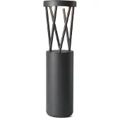 Faro LED tuinpadverlichting - tuinlamp Twist, zwart, Aluminium, Modern, LED buitenlamp