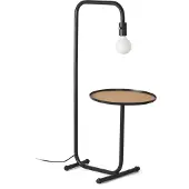 Faro 1046, zwart, aluminium, IP20, klasse II, E27, 1 lamp