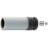 Hazet Krachtdopsleutel 903SLG-15 · 1/2 inch (12,5 mm) vierkant hol · Buiten-zeskant-tractieprofiel · SW 15 mm