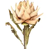 Viana Kunstplant artisjok crème droge look Ø15cm 73cm