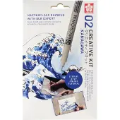 Sakura creative kit Grote golf van Kanagawa