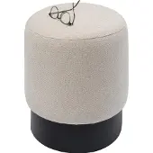 Kare design Kruk Cherry creme zwart