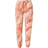 Iriedaily Broek 'La Palma' crème / watermeloen rood