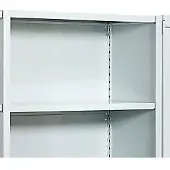 MANORGA Epsilon Office Modulair schappensysteem Gelakt staal 1,000 x 2,000 mm Grijs