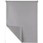 Blumtal Verduisteringsrolgordijn - Zonder Boren - Klemgordijn - 120 x 195cm, lichtgrijs