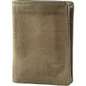 Chiemsee Leren Portemonnee Leather Wallet Taupe Bruine