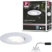Paulmann Calla LED-inbouwlamp voor badkamer LED 6 W IP65 Wit (mat)