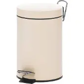 kela Monaco Pedaal Afvalemmer - 3 l - Créme -
