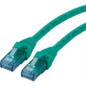 Roline Netwerkkabel | Cat6a U/UTP | 15 meter (100% koper, LSZH, Groen)