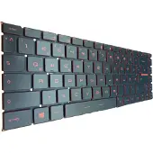 T-ProTek Duits toetsenbord, compatibel met de MSI GF63 8RC-052NL