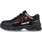 HKS Selection Werkschoen K2 CA Laag S3 | Zwart/Rood | Maat 41 - 00.162.051.41