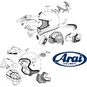 Arai Chaser-v Binnenvoering