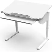 Vicco Arc Kinderbureau – 108 x 68 cm In hoogte verstelbaar Wit