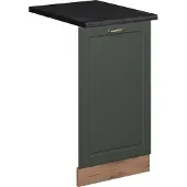 Vicco Fame-Line Vaatwasserfrontpaneel – 45 cm, WB Antraciet Groen-Goud Landhuis