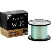 Westin W10 Coastal 1500 M Braided Line Zilver 0.080 mm