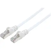 Intellinet 741910 RJ45 Netwerkkabel, patchkabel CAT 6a (losse kabel CAT 7) S/FTP 7.50 m Wit Halogeenvrij 1 stuk(s)