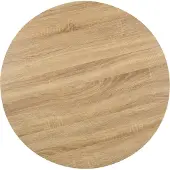 vidaXL Bistrotafel 80 cm MDF lichtbruin