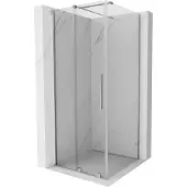 Mexen Velar douchecabine schuifdeur 120 x 120 , transparant, chroom - 871-120-120-01-01
