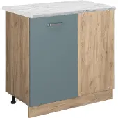 Vicco R-Line Hoekkast – 86 cm WB Marmer Blauw-grijs