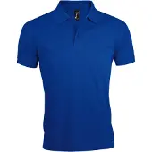 Sols Heren Prime Pique Poloshirt met korte mouwen (Koningsblauw)