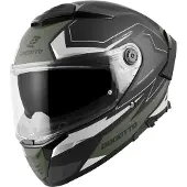 Bogotto FF118 Vilial Mat Zwart Groen Integraalhelm Maat M