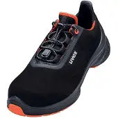 Uvex 68499, Heren, Volwassenen, Veiligheidsschoenen, Zwart, Rood, ESD, S2, SRC, Veter