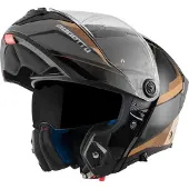 Bogotto FF404 Ezion Zwart Bruin Systeemhelm Maat S