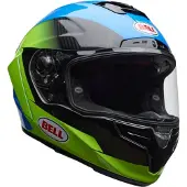 Bell Race Star DLX RSD Corsa Carbon Blauw Fluo Geel Zwart Integraalhelm Maat XL