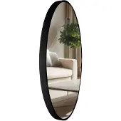 CLP Wandspiegel Elsie L 323827 - 60x60 cm - Zwart