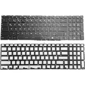 T-ProTek Duits toetsenbord, zwart, compatibel met MSI GP75 Leopard 9SD-857