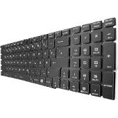 T-ProTek Duits toetsenbord, zwart, compatibel met MSI GP75 Leopard 9SD-456