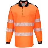 Portwest PW3 Hi-Vis Poloshirt Langemouw T184
