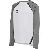 Hummel Sportief sweatshirt 'Lead 2.0' basaltgrijs / zwart / wit
