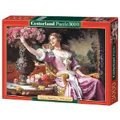 Castorland Puzzel met 3000 stukjes. Een dame in een roze jurk