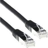 ACT IB7901 F/UTP CAT5E Patchkabel Zwart - 1 meter
