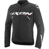 Ixon Ionix Zwart Wit Textiele Motorjas Maat XL