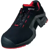 Uvex 1 veiligheidsschoenen, model enkelschoen, S3, zwart, rood, breedte 11, maat 36