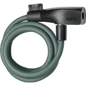 Axa Resolute 8-120 Kabelslot – 120 cm – 8 mm – Automatische Kliksluiting – Inclusief Framehouder – Groene Coating