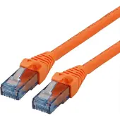 Roline Netwerkkabel | Cat6a U/UTP | 0.5 meter (100% koper, LSZH, Oranje)