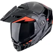 Scorpion ADX-2 Lewis Endurohelm Zwart/Rood S, unisex